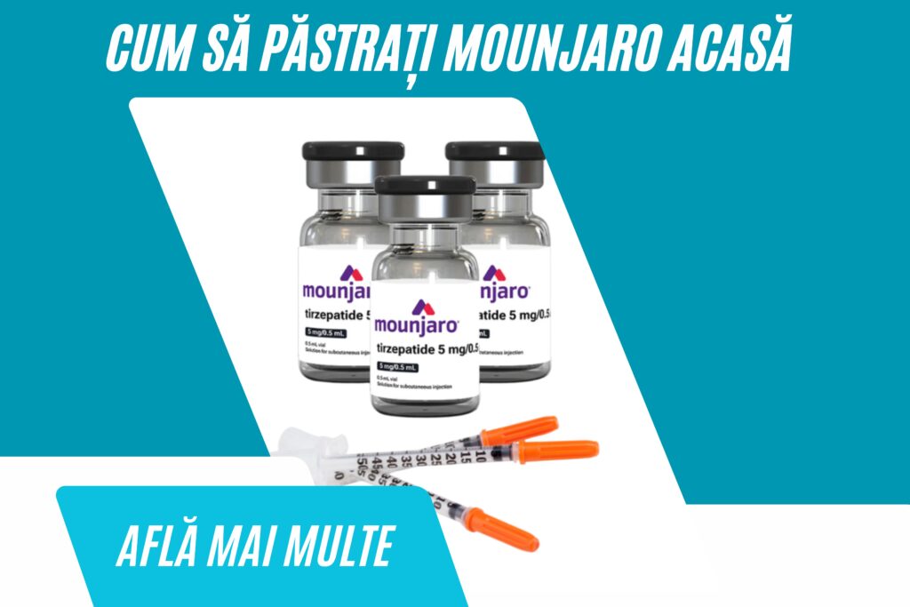 Cum să depozitezi Mounjaro acasă